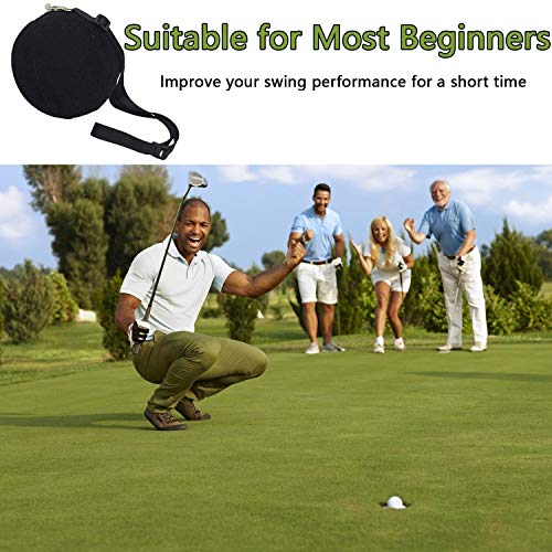 LCHUANG Golf Training Aids,Golf Swing Training Aid,Golf Training Balls,Golf Intelligent Impact Ball for Assist Posture Correction Training Supplies