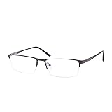 Shortsighted Glasses Titanium Alloy Half-Frame