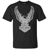 Harley-Davidson Men's T-Shirt Eagle Graphic Short Sleeve Tee 30296656