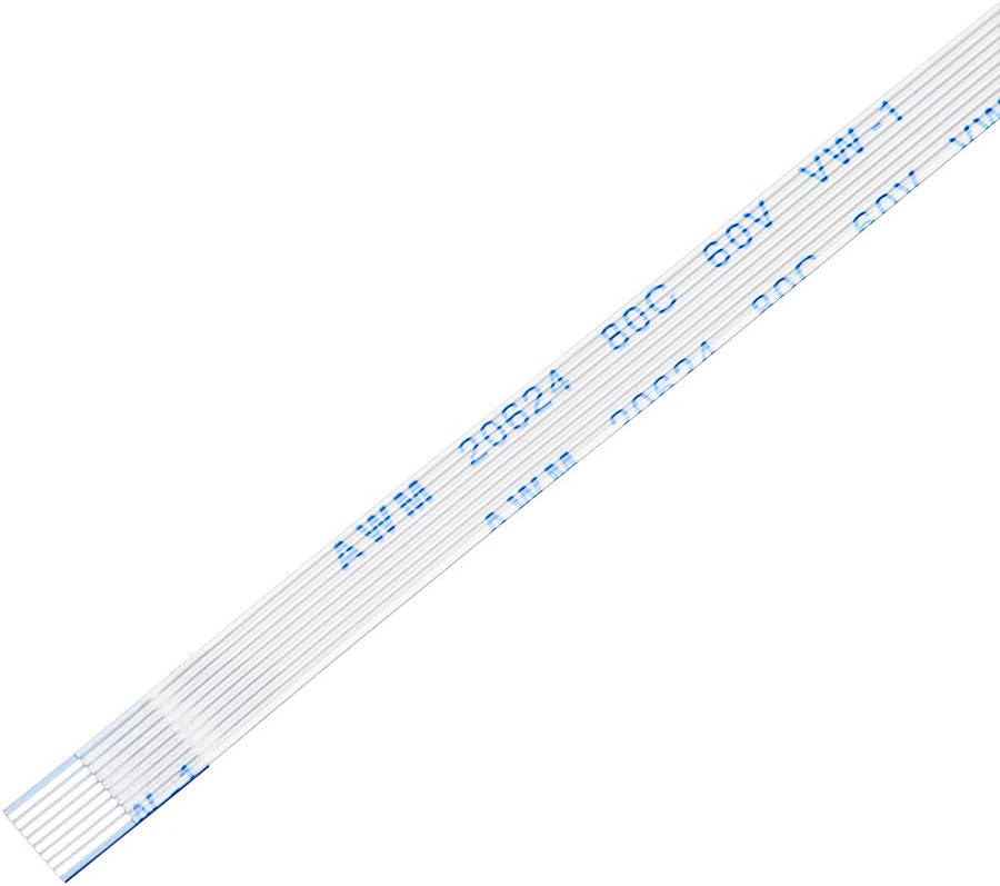 sourcing map Flexible Flat Cable, 8 Pins 0.5mm Pitch 150mm FPC FFC Flexible Ribbon Cable for LCD TV DVD Player Laptop 5Pcs (A Type) - Image 5