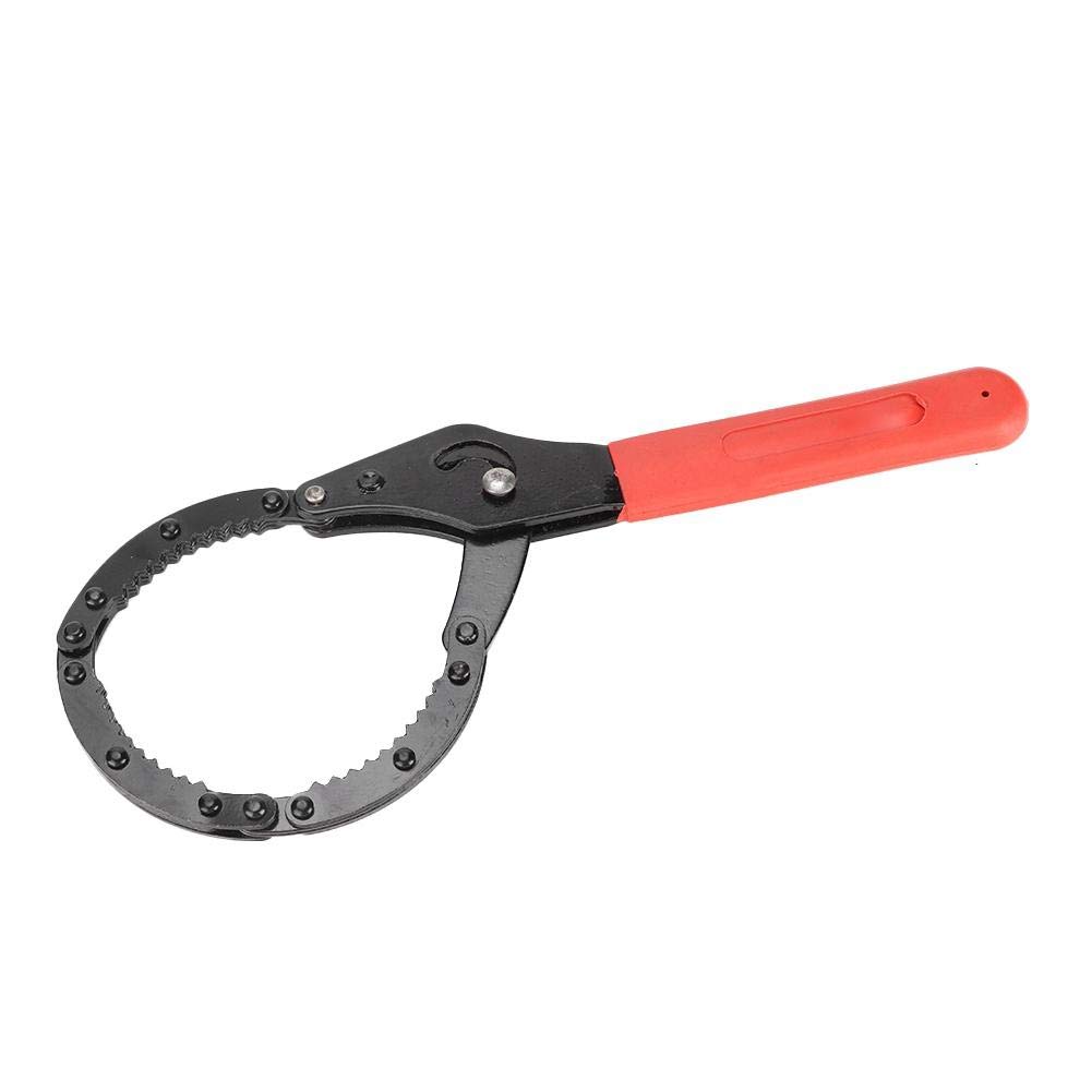 Madezz Oil Filter Wrench, 66-75mm, Stainless Steel & Aluminium, Handheld Spanner Removal Tool for Car Engine Repair