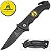 Don't Tread On Me MARINES Black Blade ASSISTED OPENING POCKET KNIFE