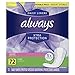 Always Xtra Protection Daily Liners, 72 Count, Clean Scent, Long
