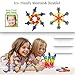 SHAWE Kids Building Block Toy, More than 90 Pieces Mighty Molecules Big Size,Interlocking Solid PE Plastic Building Sets,Educational Games,Sensory Fidget Toys,Safe Material for Kids,Package with Reusa