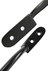 Merriway BH00060 Hotbed D Steel Handle 150 mm 6 inch Pack of 2 Black Japanned view 2