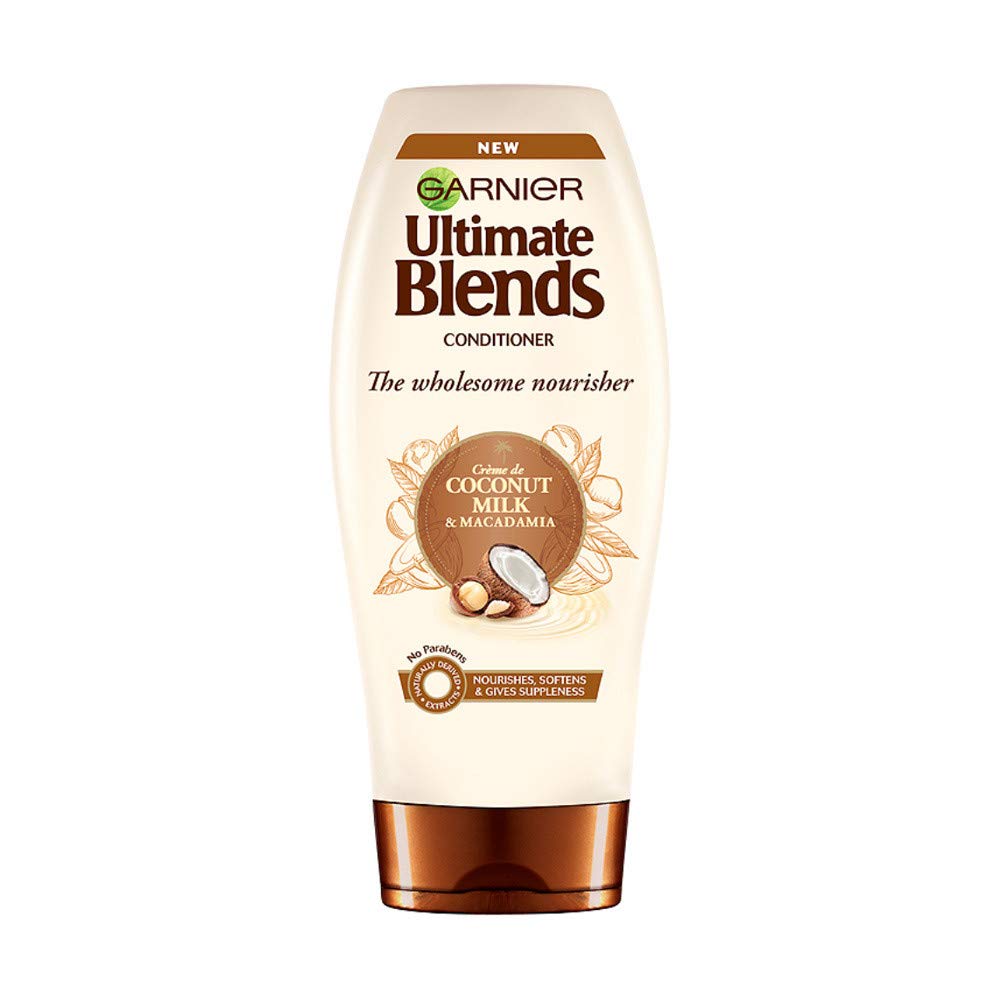 Garnier Ultimate Blends Coconut Milk Dry Hair Conditioner, 400 ml