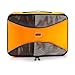 PRO Packing Cubes  Lightweight Travel - Packing for Carry-on Luggage, Suitcase and Backpacking Accessories Set, Sunset Orange - 1x Large