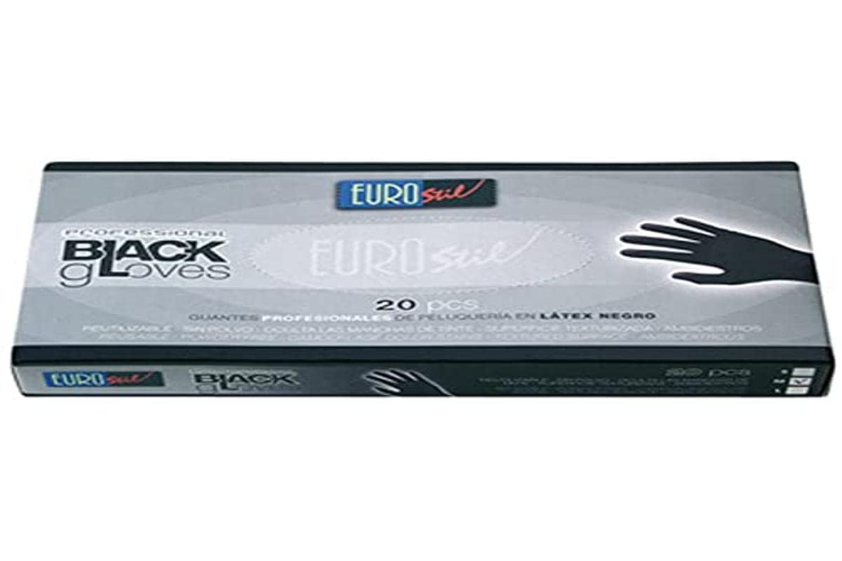 Eurostil Black Latex Glove Small - 200 g