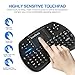 Leelbox 2.4Ghz Mini Wireless Keyboard with Mouse Touchpad Rechargeable Combos for PC Pad Android TV Box