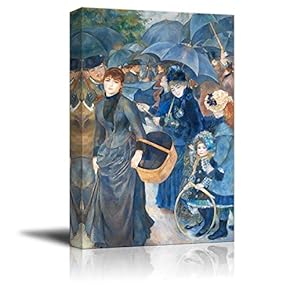 The Umbrellas by Pierre-Auguste Renoir - Canvas Print