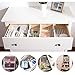 Adjustable Kitchen Office Drawer Dividers and Dresser Organizer,Storage Sapce Separater