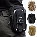 CAMTOA Multi-Purpose Poly Tool Holder EDC Pouch Camo Bag Military Nylon Utility Tactical Waist Pack Camping Hiking Pouch Black