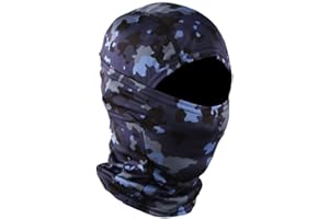 EVD-X Tactical Camo Face Mask Bandana Balaclava Hood Headwear for Men Women Training Cycling Ski Hunting