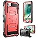 i-Blason Case for iPhone 7 2016/iPhone 8 2017 Release, Armorbox Built in Screen Protector Full body Heavy Duty Protection Shock Reduction/Bumper Case (Pink)