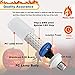 LED Flame Effect Light Bulb 5W 1300K Flame LED Bulbs with Upside Down Effect 3 Modes Flame Light Bulb E26 Based for Halloween Home/Hotel/Bar Party Decoration by LUXON