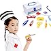 lunaoo Doctor Play Set with Electronic Stethoscope Durable Medical Kit 18 Doctor’s Equipment - Educational and Great for Role Play