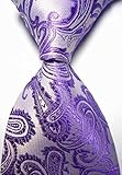 New Paisley Jacquard Woven Men's Tie Necktie