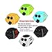 Spinning Magic Fidget Cube 2 in 1 Combined Gyro Spinner with Magic Cude Relieves Stress And Anxiety by CHZ&D (black)