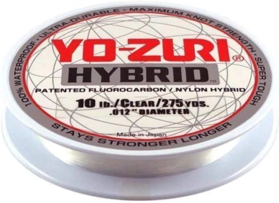 YoZuri 275Yard Hybrid Monofilament Fishing Line, Clear