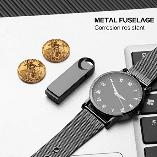 USB Flash Drive Memory Stick 256GB USB Drive KEAINIKJ USB Drive Thumb Drive USB 3.0 Flash Drives Pen Drive USB Storage for PC Backup Drive USB Stick Jump Drive Zip Drive (256GB, Black-Zip Drive) - Thumbnail 4