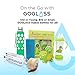GoGlass Aspen Glass Drinking Water Bottle, 20-Ounce, Copper, BPA Free, with Insulated Sleeve & Wooden Cap