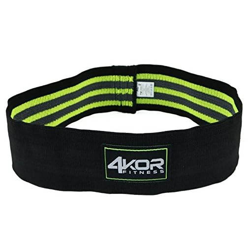 4KOR Fitness Resistance Loop Band Set, Perfect for Crossfit, Yoga, Physical Therapy, and Booty Building - Image 6