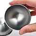 CHAWOORIM Bath Bomb Ball Molds Bath Fizzies Stainless Steel Molds 2pieces Per 1set