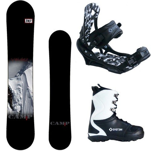Camp Seven Valdez and APX Men's Snowboard Package 2015 by Camp Seven at