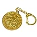 fengshuisale Feng Shui Protect Against Angry People Medallion Amulet Tailsman Pendant Keychain + Free Red String Bracelet W1013