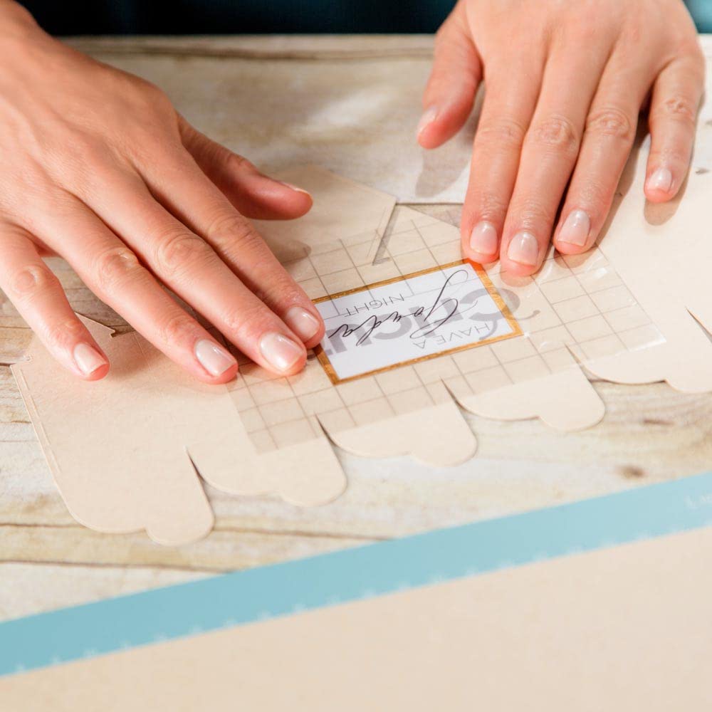 Cricut Transfer Tape - 1ft x 12ft - Easy Transfer Adhesive Sheet for Vinyl Projects - Compatible with Most Vinyl Types - Clear