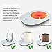 Coffee Warmer, TaoTens Automatic Thermostatic Cup Warmer for Office/Home Use ( Up to 131℉/ 55℃ ) Safely Mug Warmer for Milk Tea Coffee