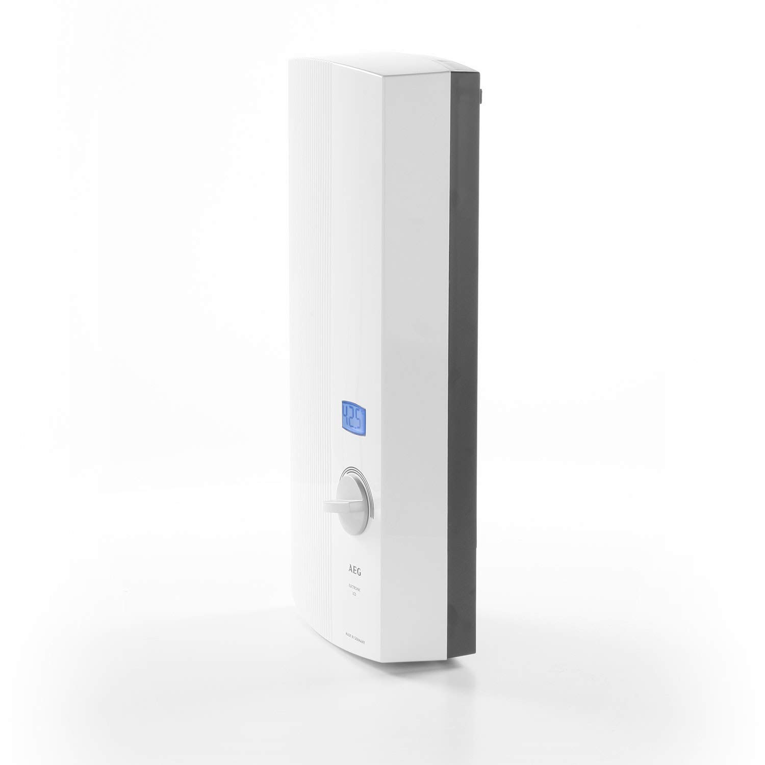 AEG elektronischer Durchlauferhitzer DDLE LCD 18 kW, gradgenaue Temperaturwahl, LC-Display, Festanschluss 400V, VDE geprüft, 222392 3