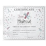 Salon Care My First Haircut Certificate
