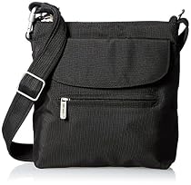 Travelon Anti-Theft Classic Mini Shoulder Bag, Black,