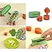 Bag Cap - ROMMEKA Multifunctional Set of 3 Plastic Reusable Food Storage Sealing Magic Clips, Bag Preserver Screw Cap for Food, Meat, Snack Fresh, Food Saver Cap, Clamp Sealer