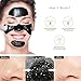 Blackhead Remover Charcoal Peel Off Black Mask with Brush Kit for Whitehead Pore Acne Hair