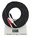 Devinal 1/8 inch Male Stereo to Dual 1/4 Mono Male Audio Cable, 3.5mm TRS to Dual 6.35mm TS Y Splitter Breakout Cord, Gold Plated Heavy Duty Durable 15 Feet