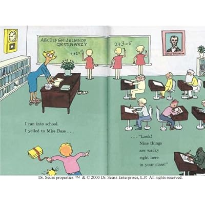 Buy Wacky Wednesday Beginner Books R Hardcover Picture Book September 12 1974 Online In Turkey 0394829123