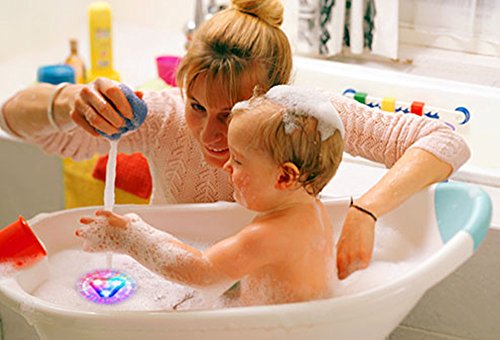 Underwater Light Show Bathtub Floating Lamp Swimming Pool Lights Pond Pool Spa Bath LED Lamp for Baby's Pool Toy(Pack of 1) - Thumbnail 6