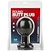 Doc Johnson Classic - Round Butt Plug - 2.7 Inch Diameter - Large - Black
