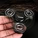 Pernos Fidget Spinner Stress Reducer with Premium Hybrid Ceramic Bearing, Perfect Fidget Toy For ADD, ADHD, Anxiety, and Autism Adult Children. (Black)