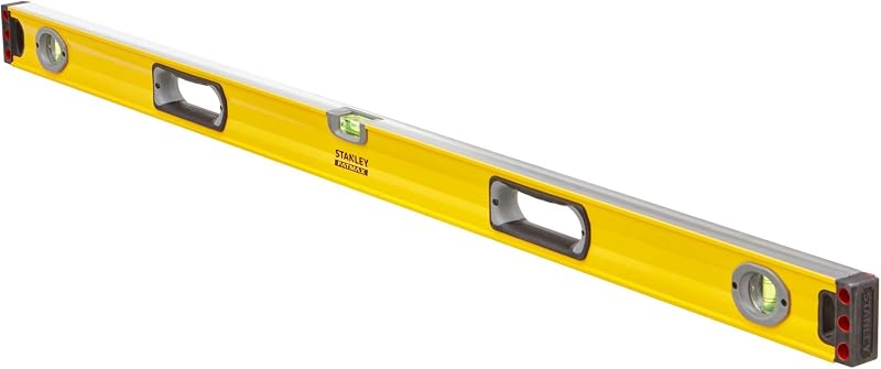Stanley FatMax 120cm Level 143548 with Dual Vial and Bi-Material Grips