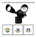 Hyperikon LED Security Light with Motion Sensor, 20W (100 Watt), Outdoor Flood Light Dusk to Dawn, 5000K, Black, IP65