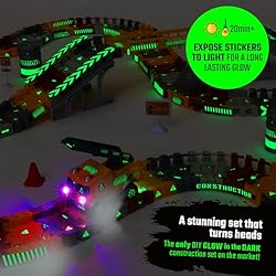 JITTERYGIT Construction Race Track Site Toy