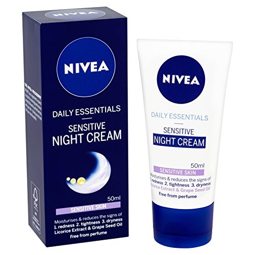nivea sensitive night cream