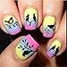 NICOLE DIARY Nail Art Stickers Elegant Birds Trees Nail Art Decoration NDS-38