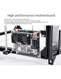 Impresora 3d DIY Kit Auto cubeta de nivelación Full Metal Cuadrado De Impresión De Gran Tamaño 260 x 260 x 350 con cama climatizada precisión