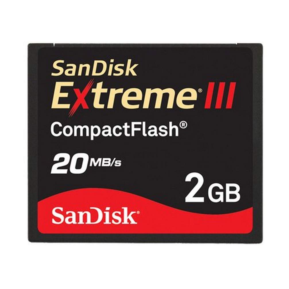 SanDisk Extreme III CompactFlash 2GB Memory Card