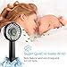 ifecco Mini Handheld Fan, Portable Mini Fan with Build-in 2600mAh USB Rechargeable Fan for Outdoor Room Office Household Traveling (Black)