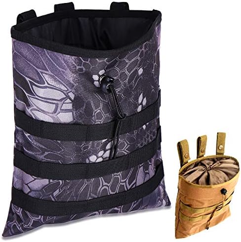 ATBP Military 6 Mags Molle Dump Pouch Ammo Shotgun Shell Holder Belt Pouch Tactical Shooting Hunting Game Bag Pack